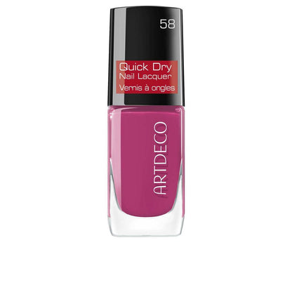 Artdeco Quick Dry Nail Lacquer Confident Red Vibrant Color Long Lasting