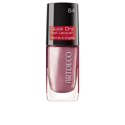 Artdeco Quick Dry Nail Lacquer Confident Red Vibrant Color Long Lasting