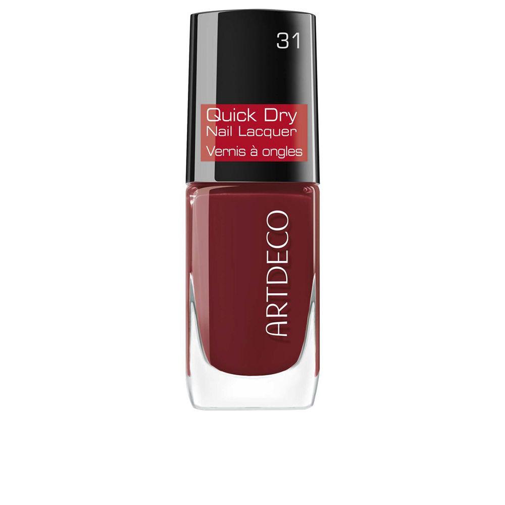 Artdeco Quick Dry Nail Lacquer Confident Red Vibrant Color Long Lasting