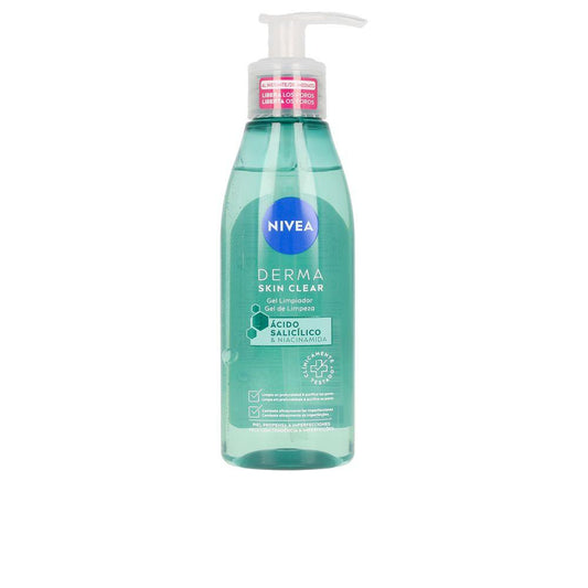Nivea Derma Skin Clear Facial Cleanser Gel Skinimalism