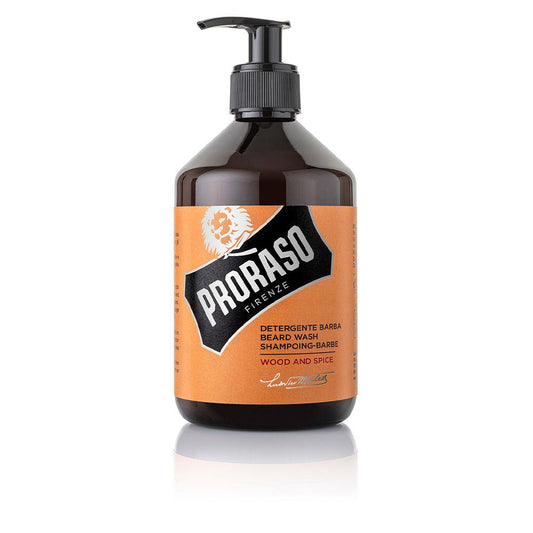 Proraso Wood And Spice Beard Shampoo Refreshing Citrus And Mint