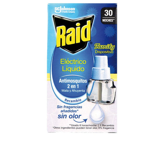 Raid Proteccion Antimosquitos Mosquito Repellent Total Protection Always