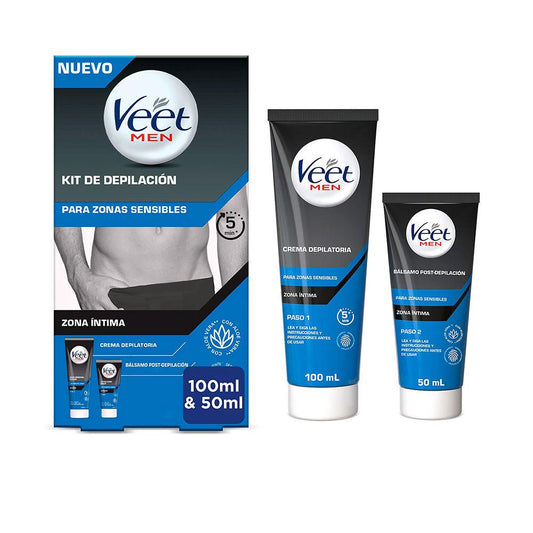 Veet Veet Men Sensitive Hair Removal Kit Velvet Soft Skin Guaranteed