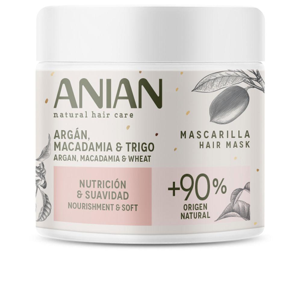 Anian Nutrición & Suavidad Argan Hair Mask Deep Nourishment And Smoothness