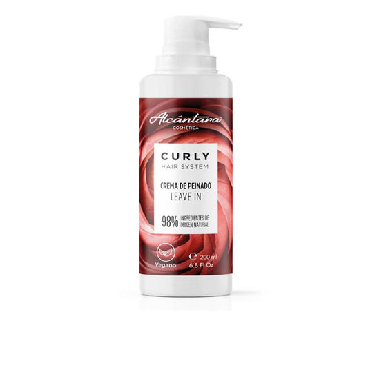 Alcantara Curly Hair System Leave In Styling Cream