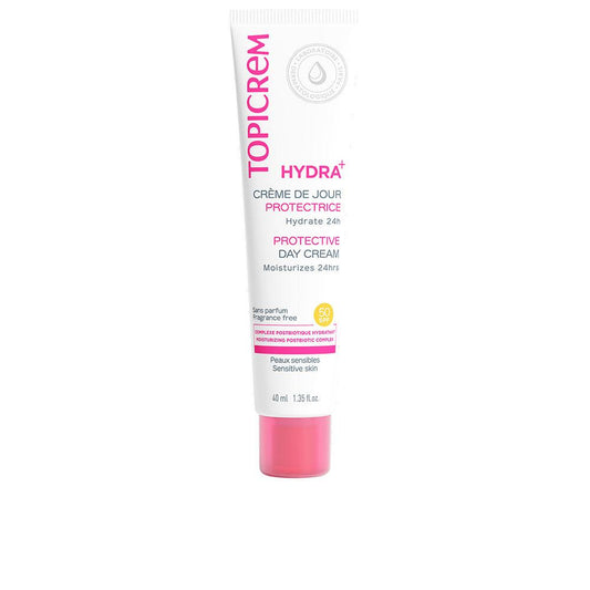 Topicrem Hydra+ Protective Day Cream SPF50 UVA UVB And Hydration