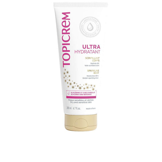 Topicrem Uh Ultra Moisturizing Body Milk Golden Glow Hydration