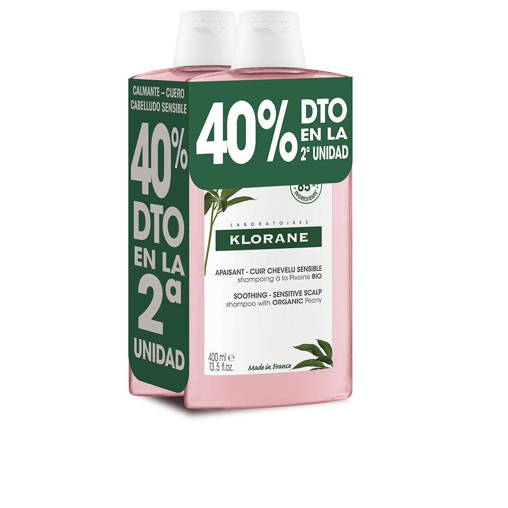 Klorane A La Peonía Soothing Shampoo For Sensitive Hair Immediate Long Lasting Relief