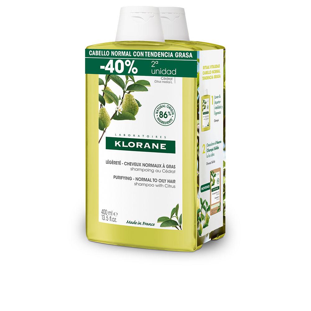 Klorane Klorane Cédrat Light Shampoo For Normal And Oily Hair Effective Natural Care