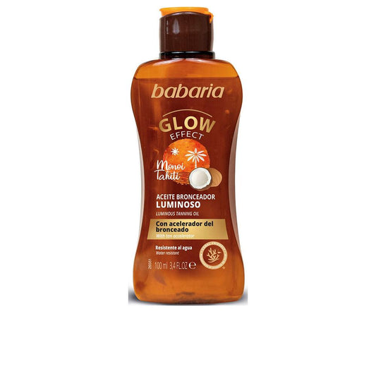 Babaria Solar Aceite Monoi Tahiti Tanning Oil Radiant Glow