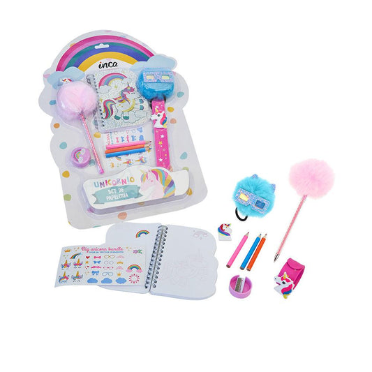 Inca Papelería Unicornio Lote Stationery Set