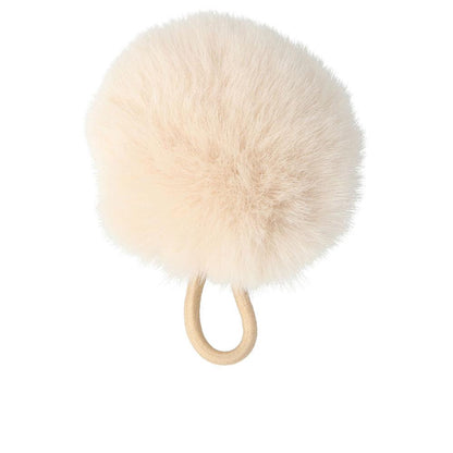 Inca Inca Gomas Bath Sponge Rubber Pom Pom Ivory Gentle Bath Care