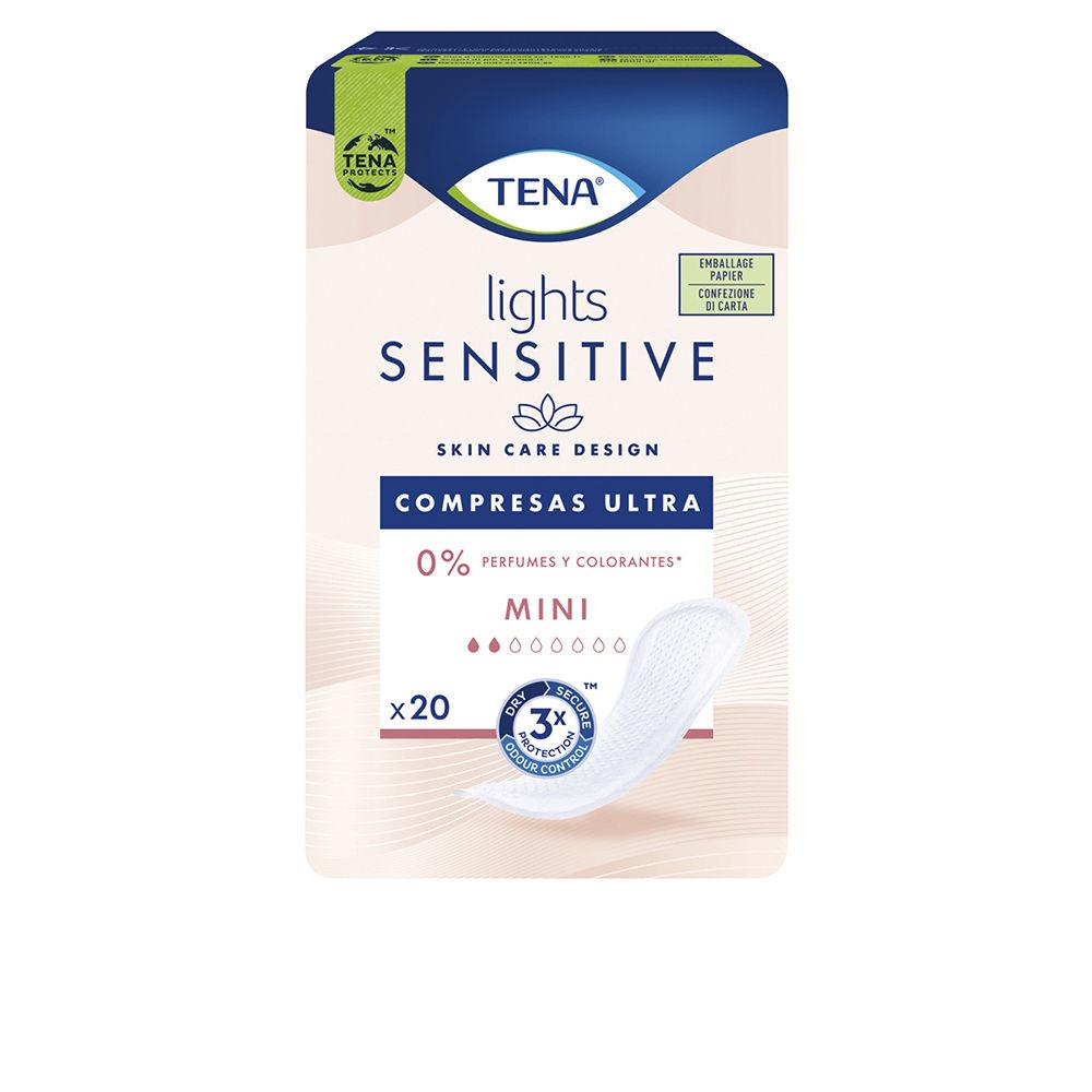 Tena Lady Tena Lights Feminine Hygiene Pad Ultra Sensitive Gentle Skin Protection