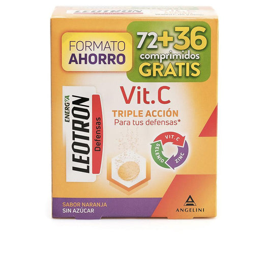Leotron Vitamina C Leotron – supliment alimentar, 54 buc. – Orange 54 buc.