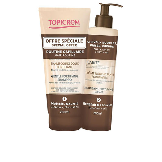 Topicrem Karite Hair Care Pack Shampoo And Cream Nourishment And Gentle Care