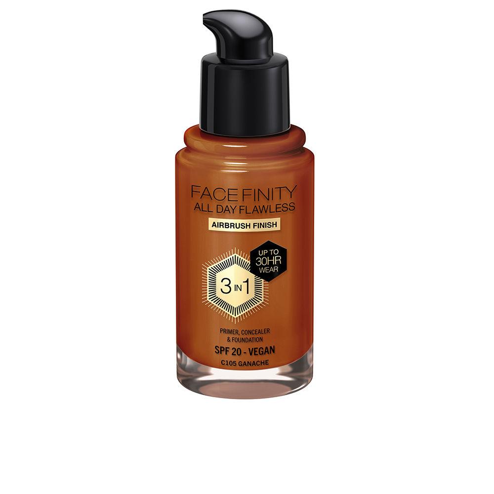 Max Factor Facefinity All Day Flawless 3 In 1 – fond de ten, 30 ml – C105-ganache 30 ml
