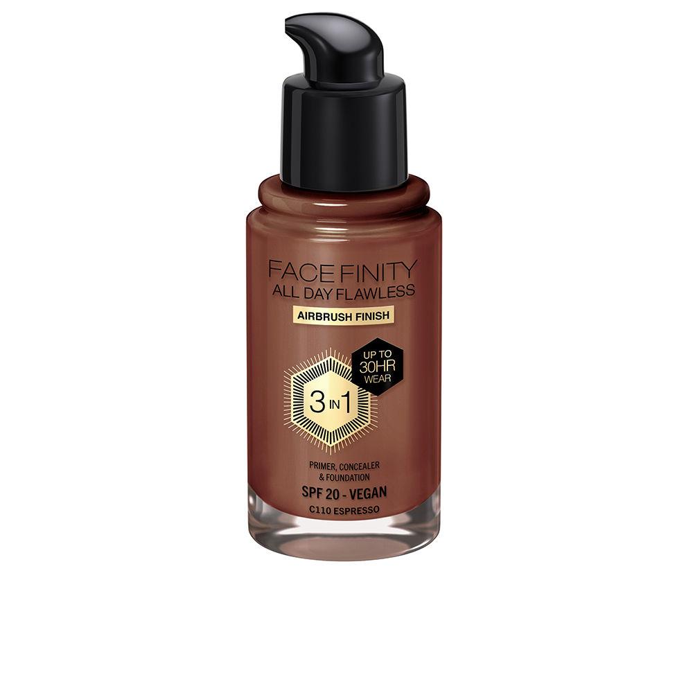 Max Factor Facefinity All Day Flawless 3 In 1 – fond de ten, 30 ml – C110-espresso 30 ml