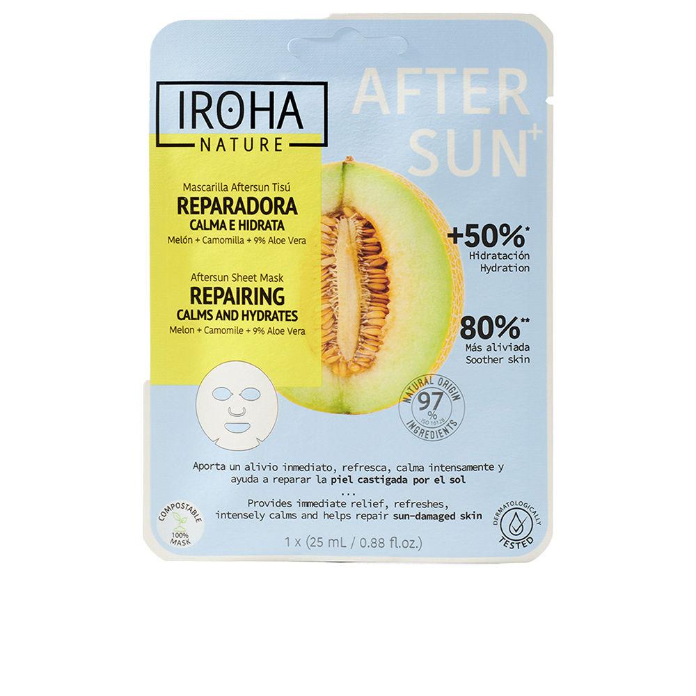 Iroha Aftersun Sheet Mask Face Mask Hydrates And Soothes Skin