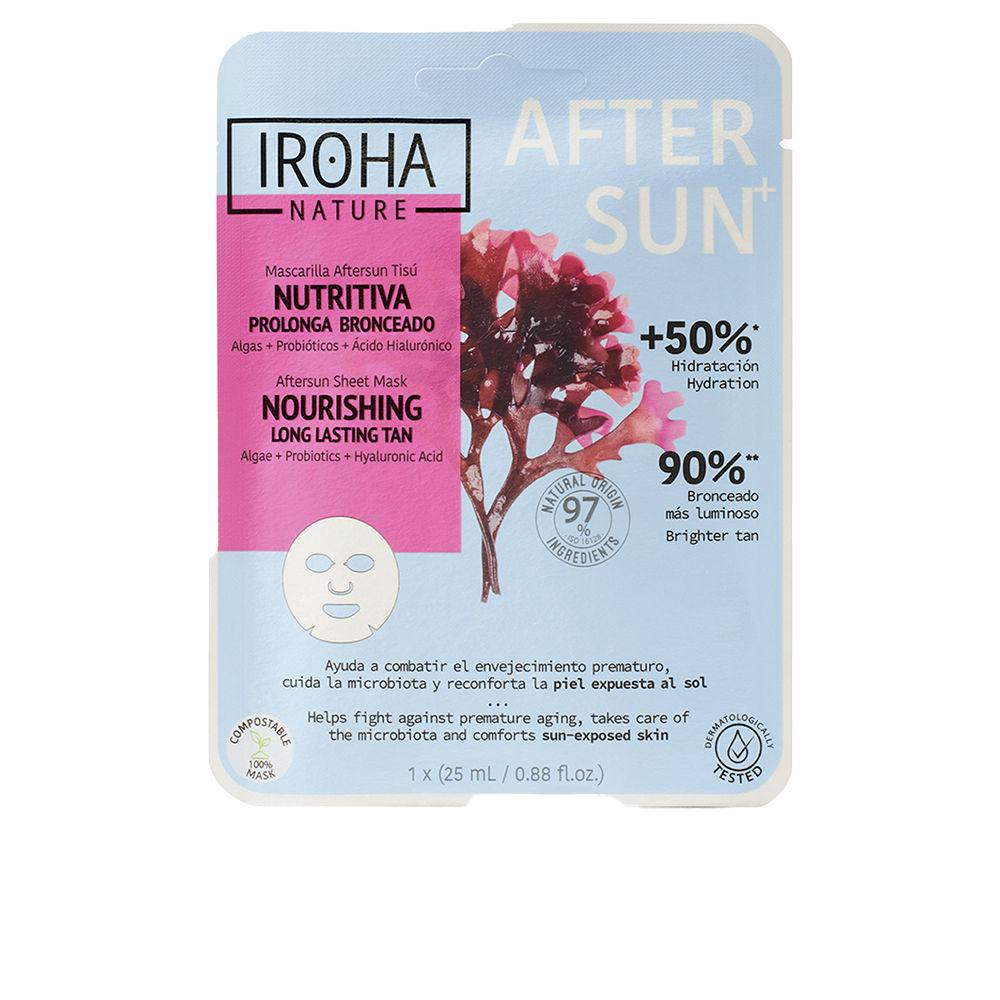 Iroha Aftersun Sheet Mask Nourishing Mask Long Lasting Tan Boost