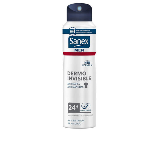 Sanex Men Dermo Invisible Deodorant Spray 24 Hour Odor Protection
