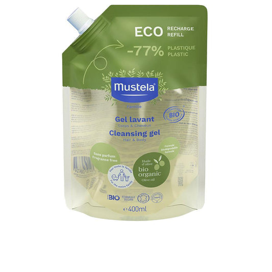 Mustela Bio Mustela Gel Shampoo Eco Refill Natural Clean For Sensitive Skin
