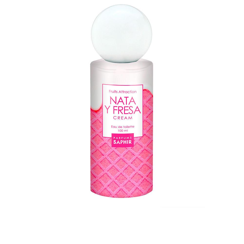 Parfums Saphir Nata Y Fresa Cream Perfume Eau De Toilette Vibrant Fruity Notes