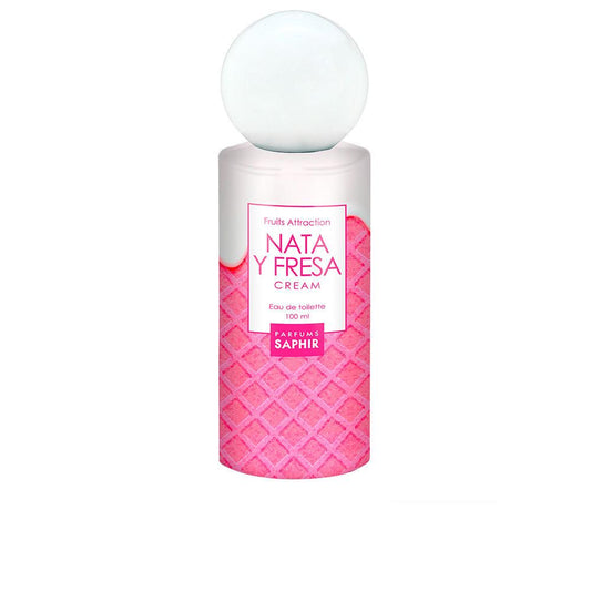 Parfums Saphir Nata Y Fresa Cream Perfume Eau De Toilette Vibrant Fruity Notes