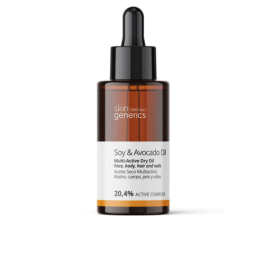 Skin Generics Soy & Avocado Oil Dry Oil Nourish Regenerate Hydrate