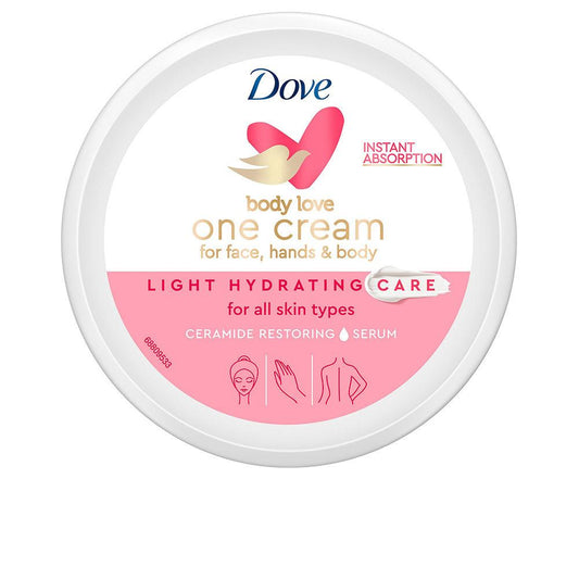 Dove Light Hydrating Cream Moisturizing Cream For Face Body Hands Long Lasting Hydration