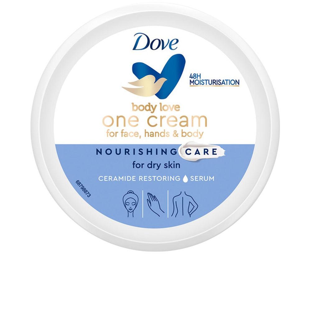 Dove Nourishing Cream Moisturizing Cream For Face Body And Hands Deep Hydration