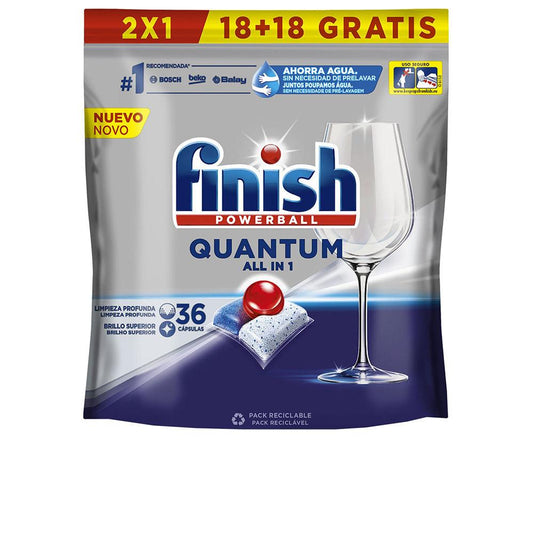 Finish Finish Powerball Dishwasher Tablets Brilliant Clean Every Cycle