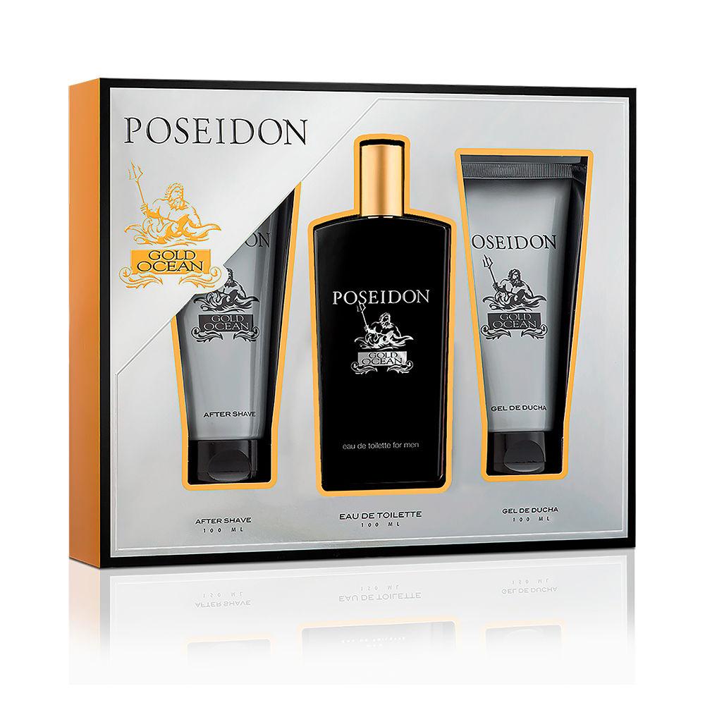 Poseidon Gold For Men Perfume Eau De Toilette Set Oriental Unique Elegance And Tradition