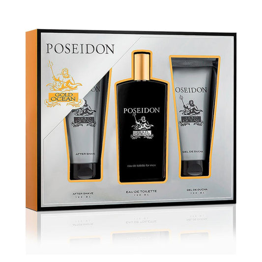 Poseidon Gold For Men Perfume Eau De Toilette Set Oriental Unique Elegance And Tradition