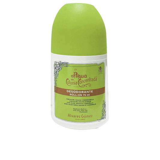 Alvarez Gomez Agua De Colonia Roll On Deodorant Natural Freshness Alcohol Free