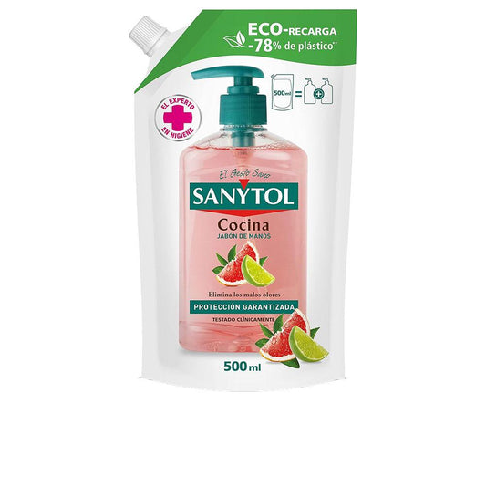 Sanytol Recambio Antibacterial Kitchen Hand Soap Complete Defense