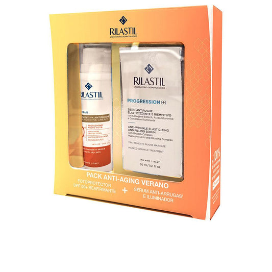 Rilastil Sun System Cosmetic Set Sunscreen Anti Aging Radiant Youthful Skin