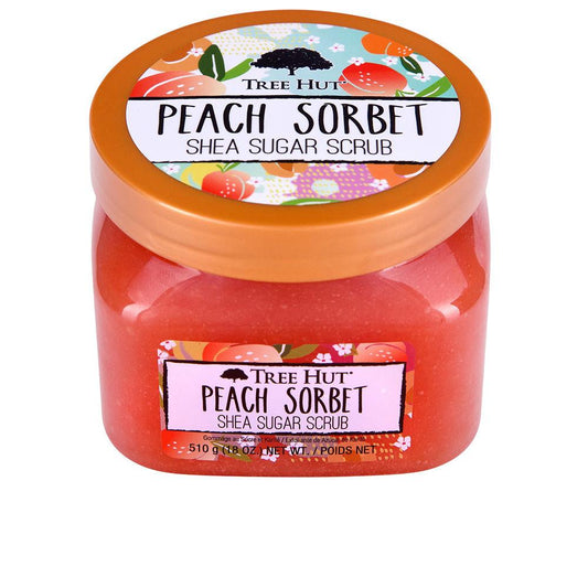 Tree Hut Sugar Scrubs Sugar Scrub With Peach Sorbet For Radiantly Smooth Skin Natural Exfoliation Perfection