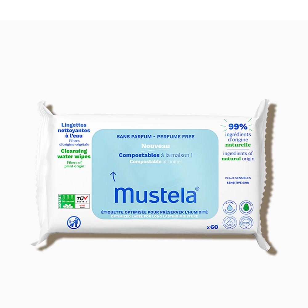 Mustela Bebé-Niño Baby Wipes For Sensitive Skin Gentle Eco Clean