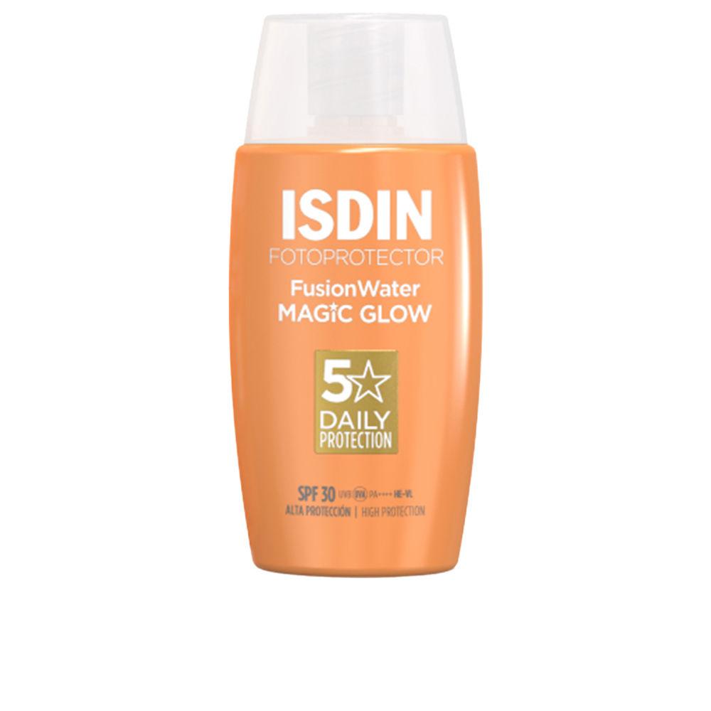 Isdin Fotoprotectores Isdin Fusion Water Magic Glow Sunscreen Spf 30 Radiant Skin Instantly