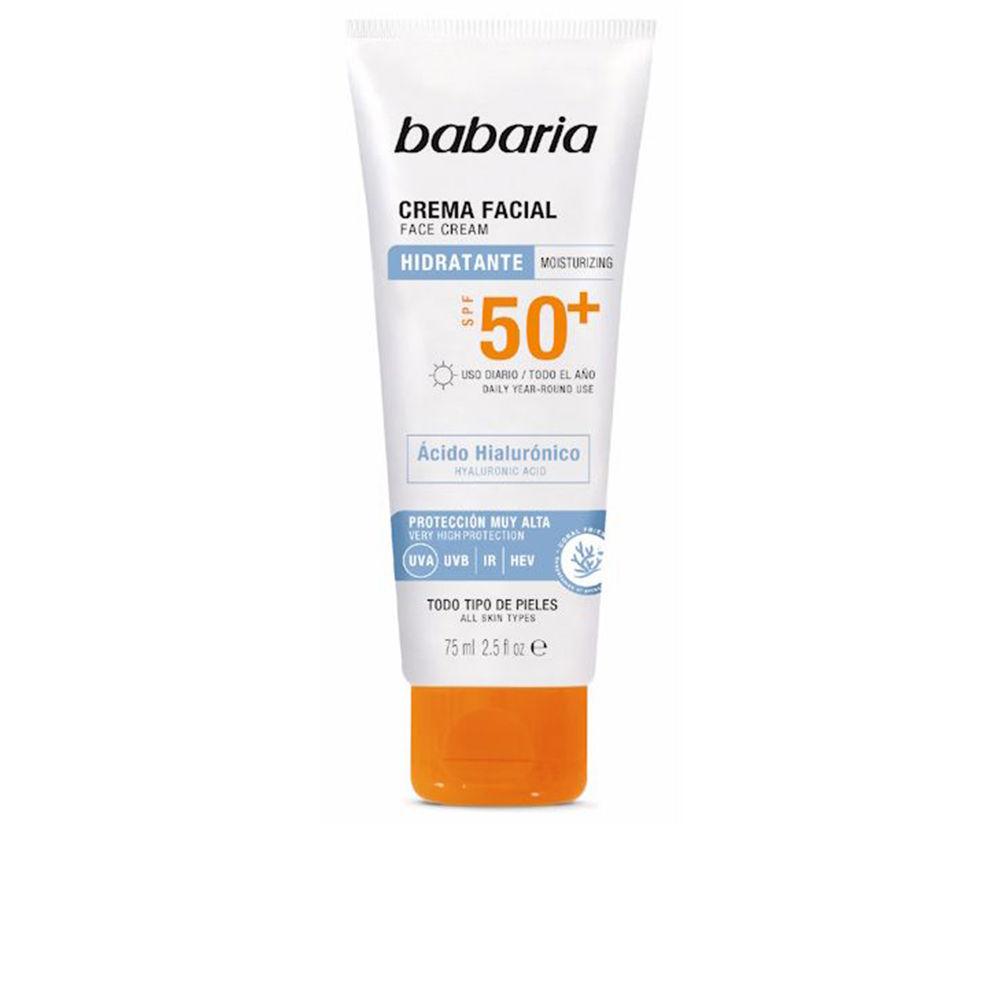 Babaria Solar Facial Cream Hyaluronic Acid SPF50 360 Protection
