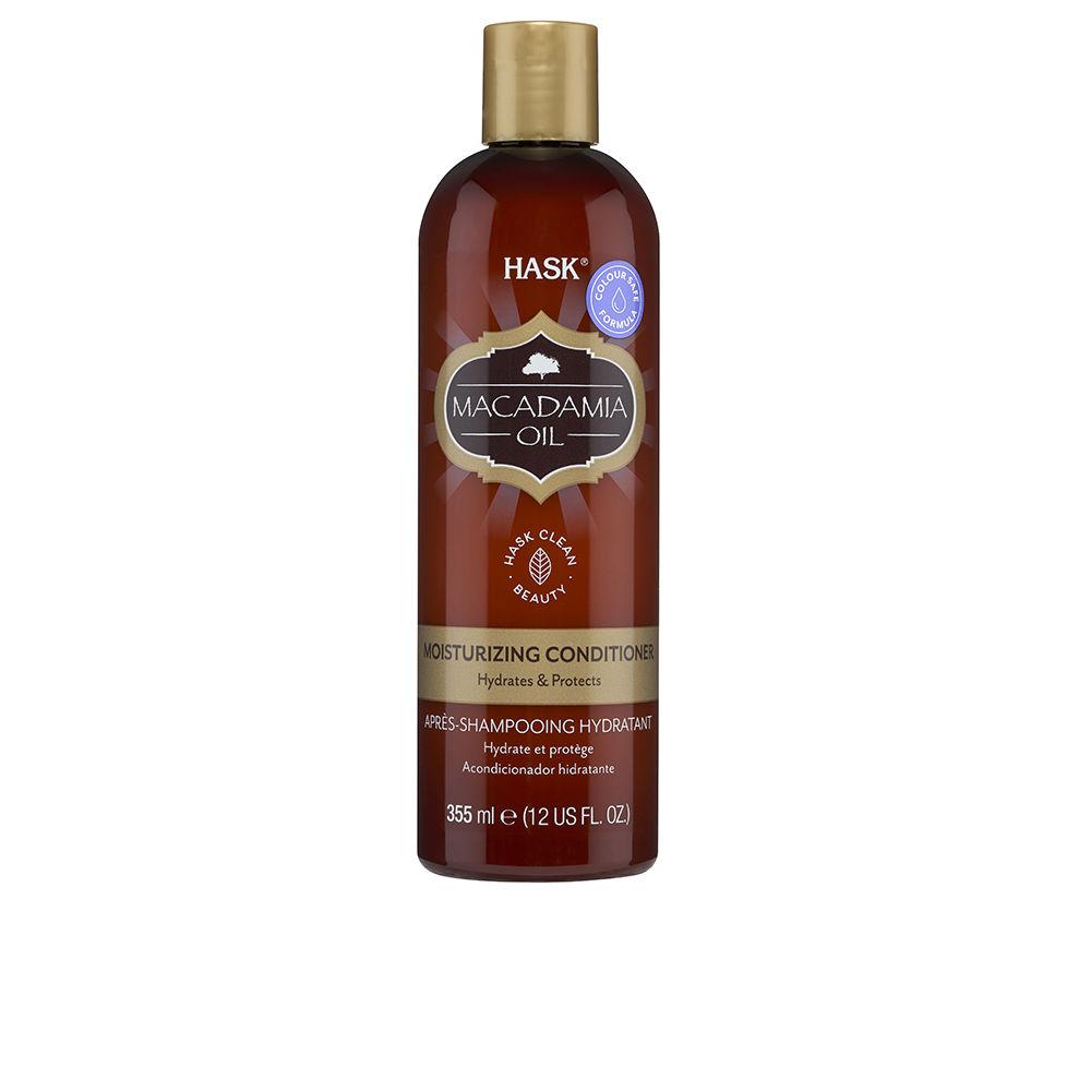 Hask Macadamia Oil Moisturizing Conditioner Smooth And Revitalized Hair