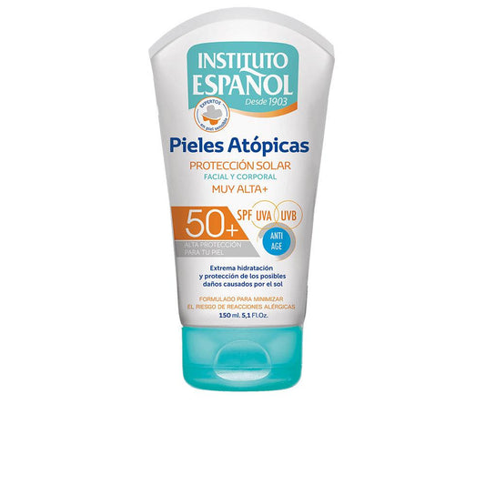 Instituto Español Piel Atópica Sun Protection Cream Face And Body SPF50+ Intensive Care