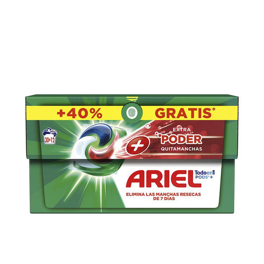 Ariel Pods Extra Power Stain Remover Detergent Impeccable Garment Care