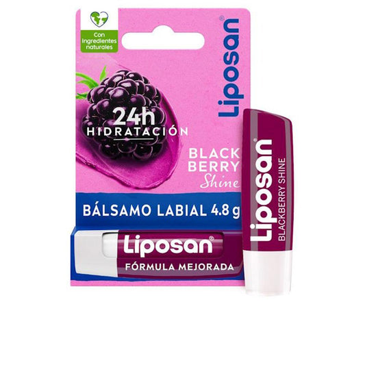 Liposan Liposan Blackberry Shine Lip Balm Long Lasting Hydration