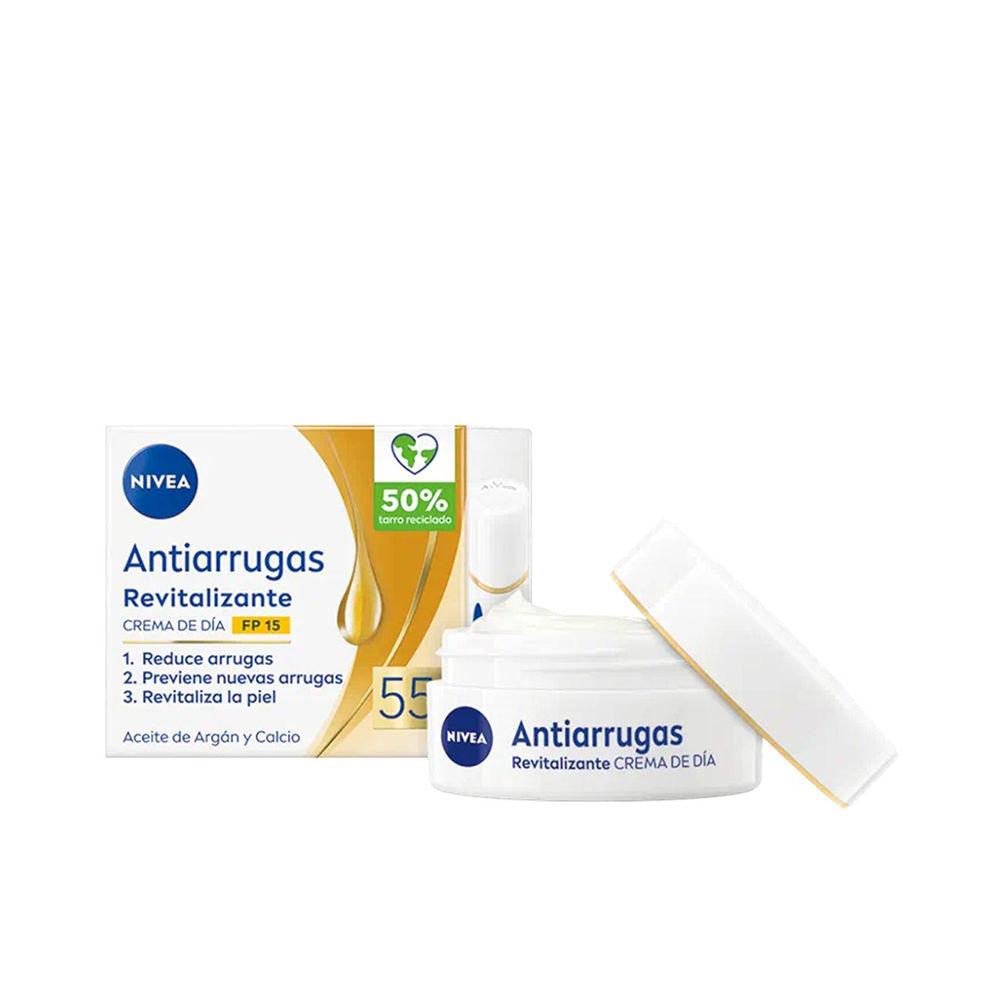 Nivea Anti-Arrugas 55+ Revitalizing Day Cream Antiwrinkle SPF15 Youthful Radiant Skin