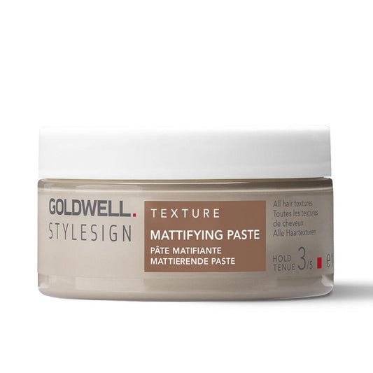 Goldwell Stylesign Texture Mattifying Hair Paste Instant Matte Tousled Volume