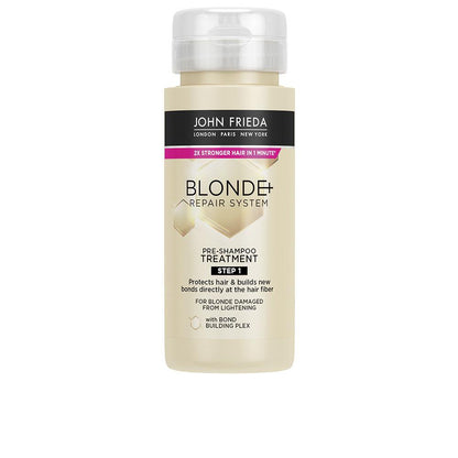 John Frieda Blonde+ Repair System Pre Shampoo Hair Treatment Stronger Hair Now
