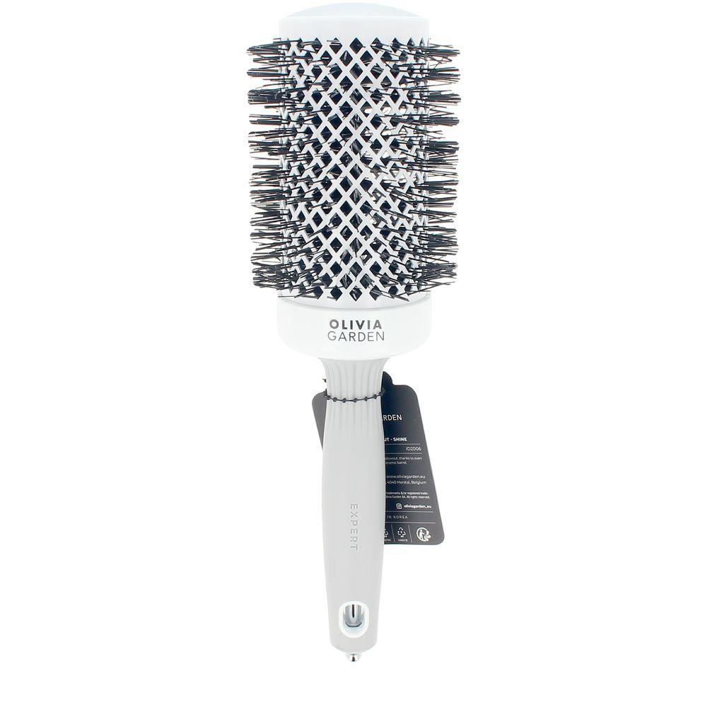 Olivia Garden Expert Blowout Shine Round Hair Brush Smooth And Shiny
