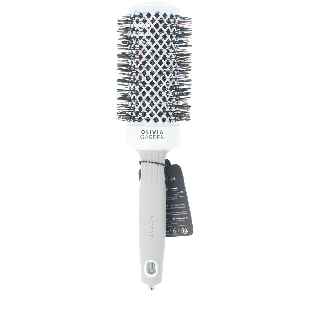 Olivia Garden Expert Blowout Shine Round Hair Brush Smooth And Shiny