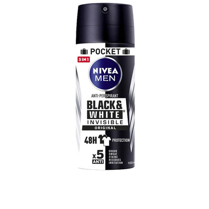 Nivea Nivea Men Invisible Deodorant Spray No White Marks